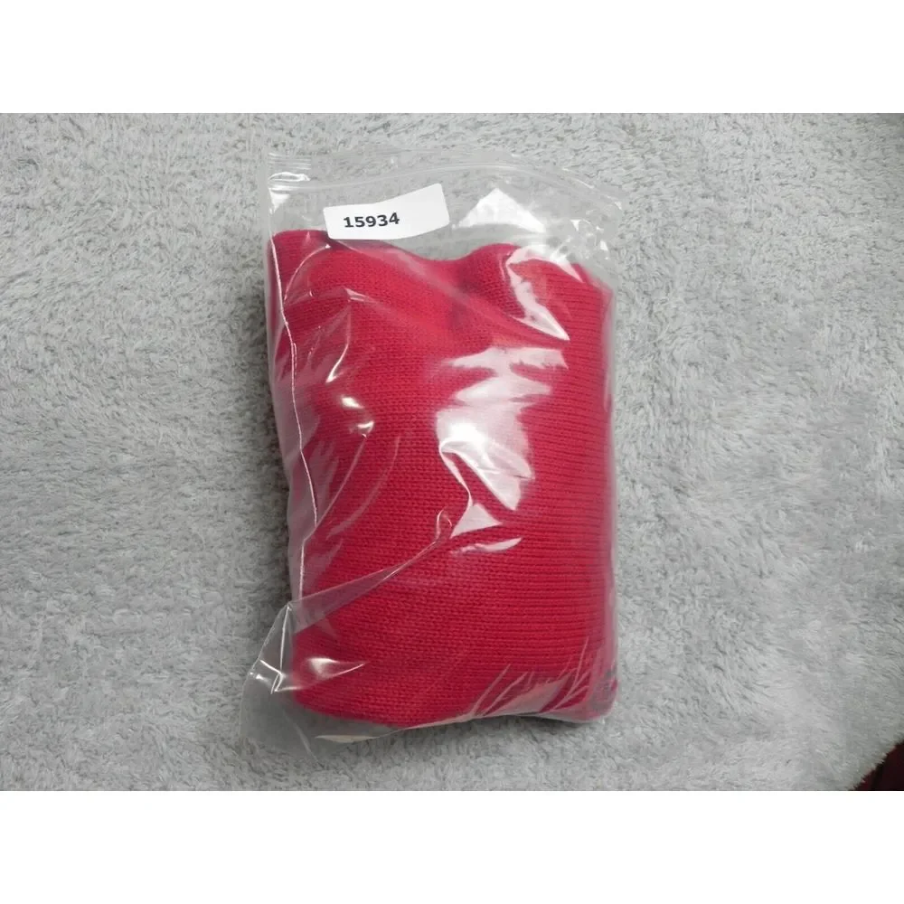 VTG Chaps Sweater Adult Large Red Knitwear Crest Logo Outerwear Pullover‎ Mens